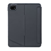 For Xiaomi Pad 6 / Pad 6 Pro T0N7-AS Detachable Pen Slot Touchpad Backlight Bluetooth Keyboard Leather Tablet Case(Black)