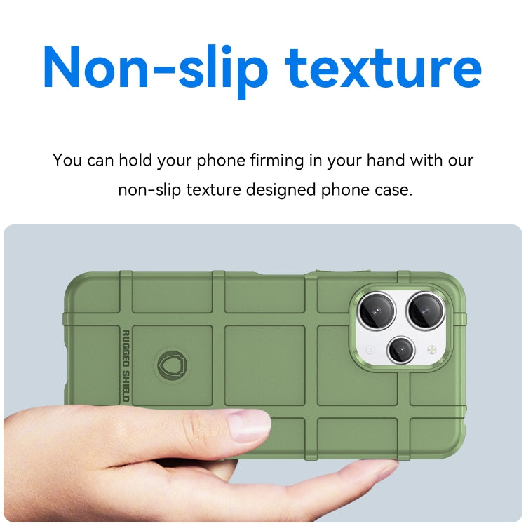 For Xiaomi Redmi 12 Full Coverage Shockproof TPU Phone Case(Green)