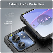 For Motorola Egde 40 Full Coverage Shockproof TPU Phone Case(Black)