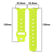 Football Texture Silicone Watch Band For Apple Watch SE 2023 44mm(White) - Watch Bands by PMC TechLife | Online Shopping South Africa | PMC TechLife