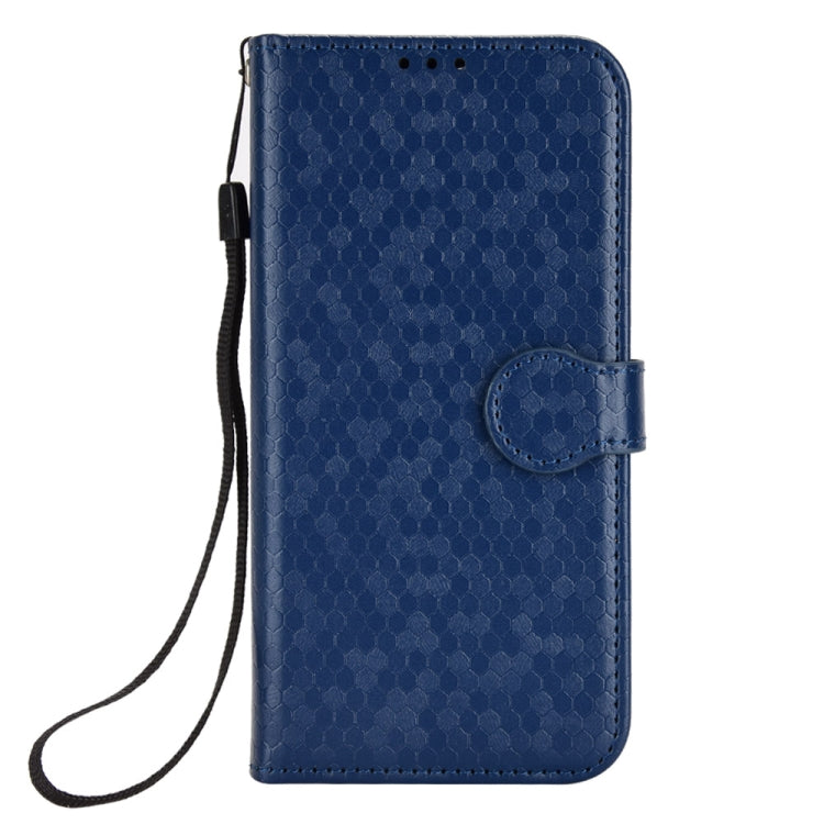 For Xiaomi Redmi Note 12S 4G Honeycomb Dot Texture Leather Phone Case(Blue)