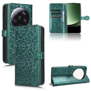 For Xiaomi 13 Ultra Honeycomb Dot Texture Leather Phone Case(Green)