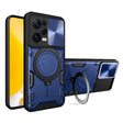 For Xiaomi Redmi Note 12 Pro 5G CD Texture Sliding Camshield Magnetic Holder Phone Case(Blue) - free shipping - PMC TechLife - Order now!