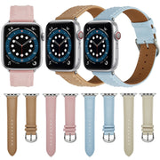 Embossed Love Genuine Leather Watch Band For Apple Watch 2 42mm(Milky White)