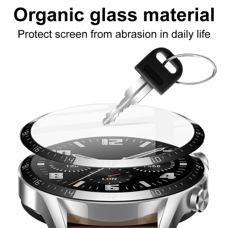 Compatible with Garmin Compatible witherunner 265S IMAK Plexiglass HD Watch Protective Film