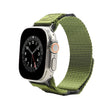 Nylon Two Section Watch Band For Apple Watch 9 45mm(Dark Green) - free shipping - PMC TechLife - Order now!