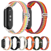 For Xiaomi Mi Band 8 Loop Nylon Watch Band(Colorful)