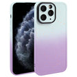 For iPhone 11 Pro Max Gradient Starry Silicone Phone Case with Lens Film(White Purple) - free shipping - PMC TechLife - Order now!