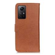 For Xiaomi Redmi Note 12S 4G KHAZNEH Cowhide Texture Flip Leather Phone Case(Brown)