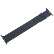 For Apple Watch 7 41mm Milanese Metal Magnetic Watch Band(Midnight Blue)