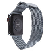 For Apple Watch 6 40mm Milanese Metal Magnetic Watch Band(Space Grey)