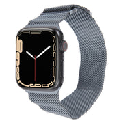 For Apple Watch 6 40mm Milanese Metal Magnetic Watch Band(Space Grey)
