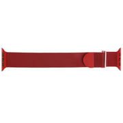 For Apple Watch 5 44mm Milanese Metal Magnetic Watch Band(Red)