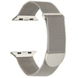 For Apple Watch 2 42mm Milanese Metal Magnetic Watch Band(Starlight) - Watch Bands by PMC TechLife | Online Shopping South Africa | PMC TechLife