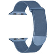 For Apple Watch 9 41mm Milanese Metal Magnetic Watch Band(Blue) - Watch Bands by PMC TechLife | Online Shopping South Africa | PMC TechLife
