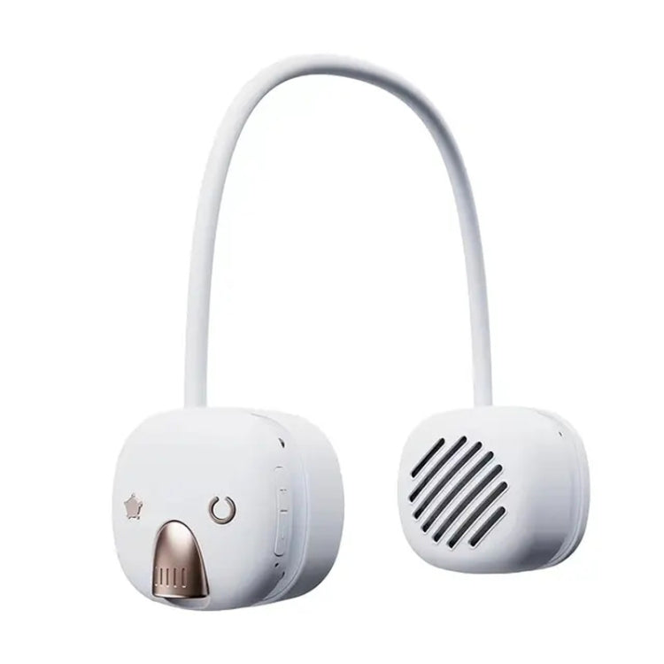 T5 USB Portable Wireless Hanging Neck Bluetooth Speaker(White)