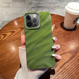 For iPhone 12 Pro Max Solid Color Wave Texture TPU Phone Case(Green) - iPhone 12 Pro Max Cases by PMC TechLife | Online Shopping South Africa | PMC TechLife