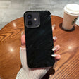For iPhone 12 / 12 Pro Solid Color Wave Texture TPU Phone Case(Black) - iPhone 12 / 12 Pro Cases by PMC TechLife | Online Shopping South Africa | PMC TechLife