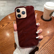 For iPhone 11 Pro Max Solid Color Wave Texture TPU Phone Case(Wine Red) - iPhone 11 Pro Max Cases by PMC TechLife | Online Shopping South Africa | PMC TechLife