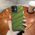 For iPhone 11 Solid Color Wave Texture TPU Phone Case(Green) - iPhone 11 Cases by PMC TechLife | Online Shopping South Africa | PMC TechLife