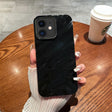 For iPhone 11 Solid Color Wave Texture TPU Phone Case(Black) - iPhone 11 Cases by PMC TechLife | Online Shopping South Africa | PMC TechLife