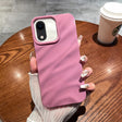 For iPhone XR Solid Color Wave Texture TPU Phone Case(Taro Purple) - More iPhone Cases by PMC TechLife | Online Shopping South Africa | PMC TechLife