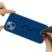 For iPhone 15 Solid Color Silicone Phone Case(Cobalt Blue)