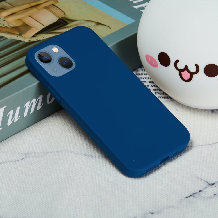 For iPhone 15 Solid Color Silicone Phone Case(Cobalt Blue)