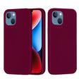 For iPhone 15 Solid Color Silicone Phone Case(Violet) - iPhone 15 Cases by PMC TechLife | Online Shopping South Africa | PMC TechLife