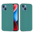 For iPhone 15 Plus Solid Color Silicone Phone Case(Pine Needle Green) - iPhone 15 Plus Cases by PMC TechLife | Online Shopping South Africa | PMC TechLife