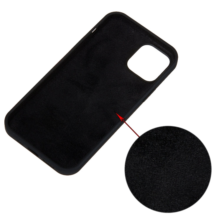 For iPhone 15 Pro Max Solid Color Silicone Phone Case(Black)