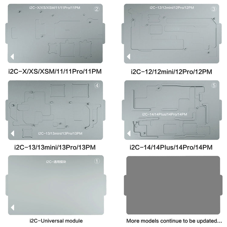 i2C T20 Intelligent Motherboard Middle Layered Heating Platform, Plug:US