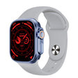 WS-E9 Ultra 2.2 inch IP67 Waterproof Silicone Band Smart Watch, Support Heart Rate / NFC(Silver) - Smart Watches by PMC TechLife | Online Shopping South Africa | PMC TechLife