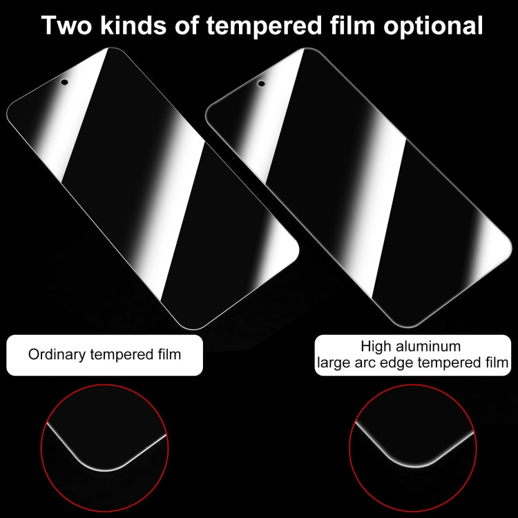 For iPhone 15 Plus / 15 Pro Max 0.26mm 9H 2.5D High Aluminum Tempered Glass Film