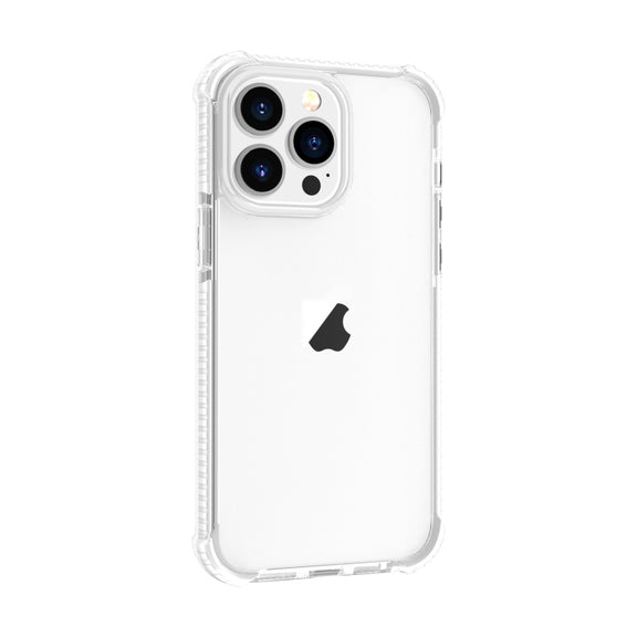 For iPhone 15 Pro Four-corner Shockproof TPU + Acrylic Phone Case(Transparent)