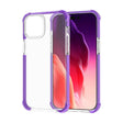 For iPhone 15 Four-corner Shockproof TPU + Acrylic Phone Case(Purple) - iPhone 15 Cases by PMC TechLife | Online Shopping South Africa | PMC TechLife