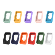 For Huawei Band 8 Silicone Protective Case + Silicone Watch Band Kit(Black)
