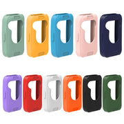 For Huawei Band 8 Silicone Protective Case + Silicone Watch Band Kit(White)