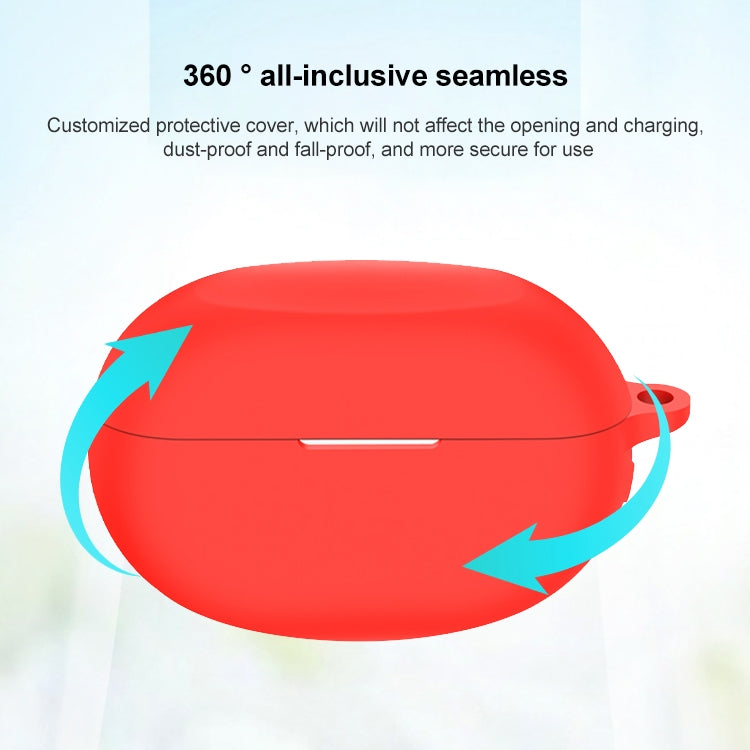 For Realme Buds Air5 Pro Wireless Earphone Silicone Protective Case(White)