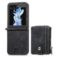 For Samsung Galaxy Z Flip5 Skin-feel PU Zipper Wallet Phone Case(Black) - free shipping - PMC TechLife - Order now!