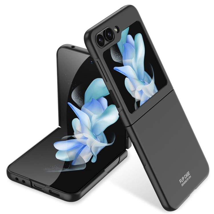 For Samsung Galaxy Z Flip5 GKK Ultra-thin Full Coverage Phone Case(Black)