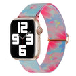 For Apple Watch 2 38mm Painted Pattern Nylon Replacement Watch Band(Flower Butterfly) - Watch Bands by PMC TechLife | Online Shopping South Africa | PMC TechLife
