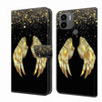 For Xiaomi Redmi A1+ / A2 / A2+ Crystal 3D Shockproof Protective Leather Phone Case(Golden Wings) - free shipping - PMC TechLife - Order now!