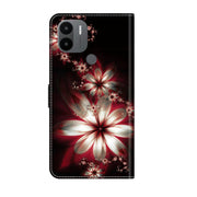 For Xiaomi Redmi A1+ / A2 / A2+ Crystal 3D Shockproof Protective Leather Phone Case(Fantastic Flower)