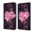 For Xiaomi Redmi 9A Crystal 3D Shockproof Protective Leather Phone Case(Lace Love) - free shipping - PMC TechLife - Order now!