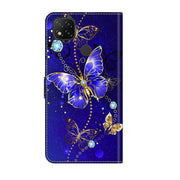 For Xiaomi Redmi 9C Crystal 3D Shockproof Protective Leather Phone Case(Diamond Butterfly)