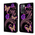 For Xiaomi Redmi 10 Crystal 3D Shockproof Protective Leather Phone Case(Purple Flower Butterfly) - free shipping - PMC TechLife - Order now!