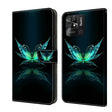 For Xiaomi Redmi 10C Crystal 3D Shockproof Protective Leather Phone Case(Reflection Dutterfly) - free shipping - PMC TechLife - Order now!