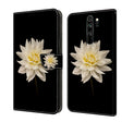 For Xiaomi Redmi Note 8 Pro Crystal 3D Shockproof Protective Leather Phone Case(White Flower) - free shipping - PMC TechLife - Order now!