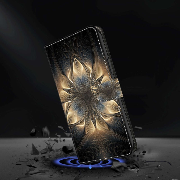 For Xiaomi Redmi Note 8 Pro Crystal 3D Shockproof Protective Leather Phone Case(Luminous Building)